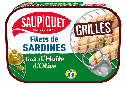 FILETS SARDINES GRILLÉES HUILE OLIVE 70G