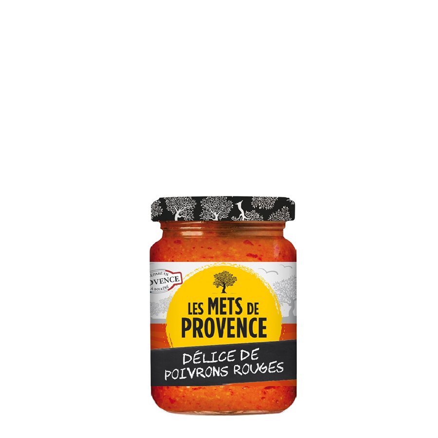 DÉLICE DE POIVRONS ROUGES 90g