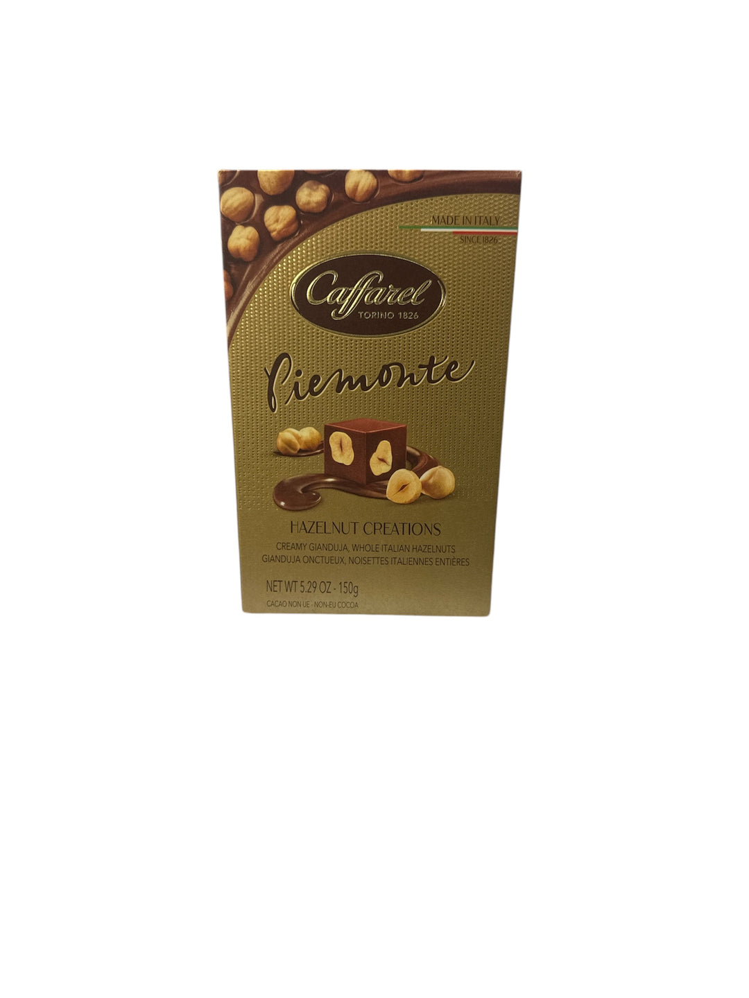 Piemonte Gianduja onctueux noisettes italiennes entières 150g