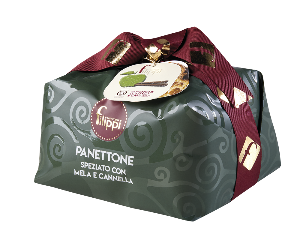 Panettone with apples and cinnamon 500g