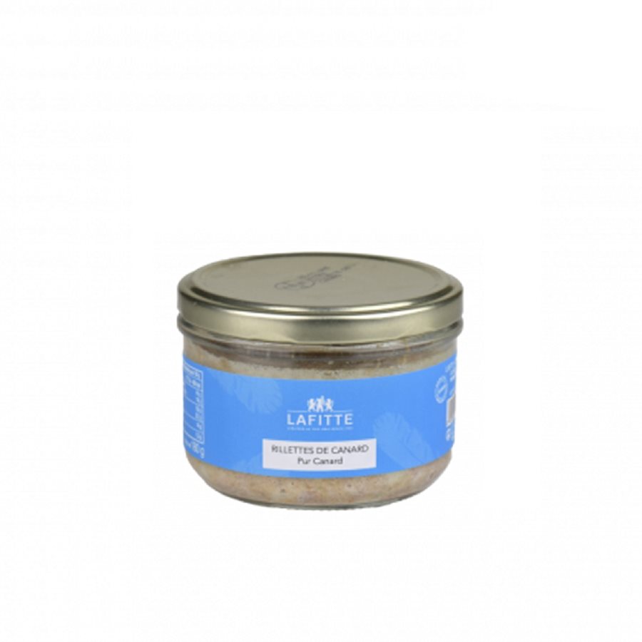 PURE DUCK RILLETTES 180G – Lafitte