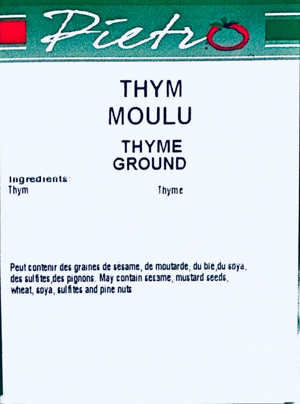 Thym moulu 30g