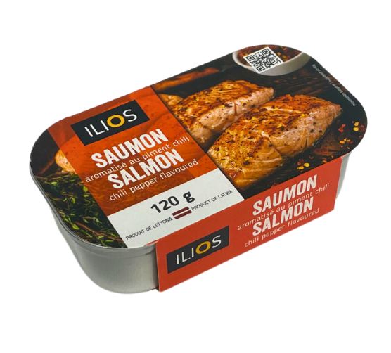 SALMON WITH CHILI PEPPER 120g