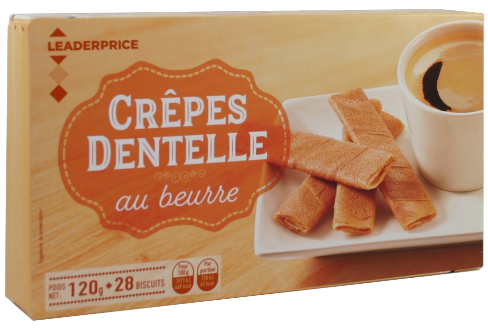 LP CREPE LACE BISCUITS 120g