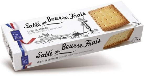 BISCUITS FILET BLEU SABLÉ AU BEURRE FRAIS 130G