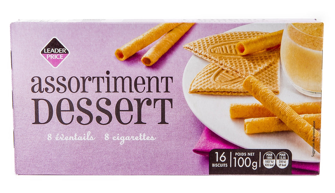 BISCUITS LP ASSORTIMENT DESSERT 100G