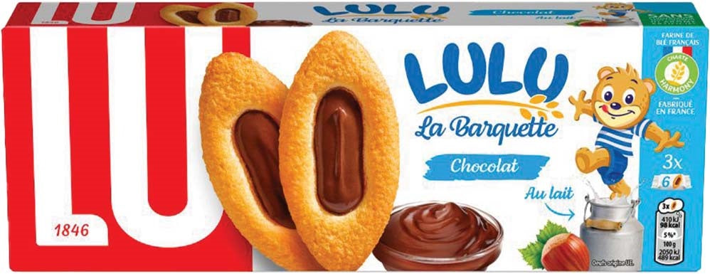 COOKIES LU SPONGECAKE CHOCOLATE 120G