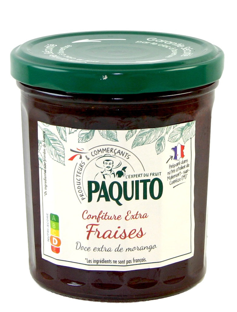 PAQUITO STRAWBERRY JAM 370G