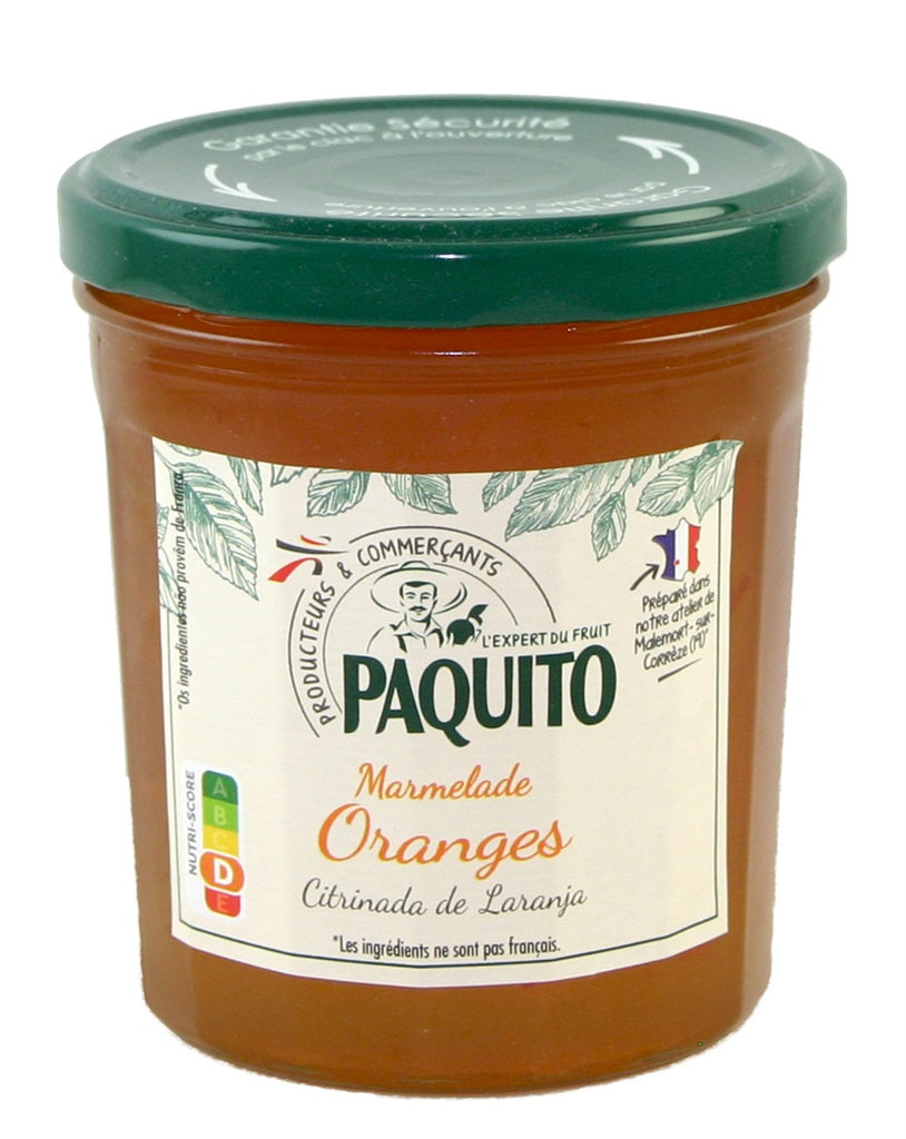 CONFITURE PAQUITO MARMELADE D'ORANGES 370G