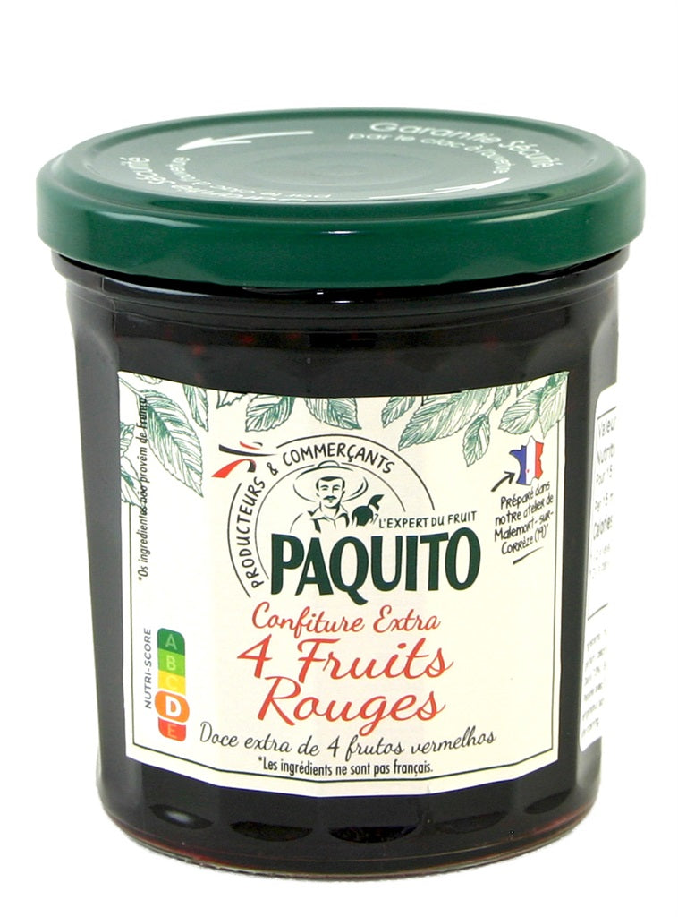 CONFITURE PAQUITO 4 FRUITS 370G