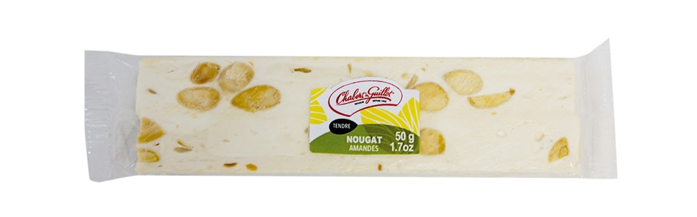 NOUGAT TENDRE 20% AMANDE 50G