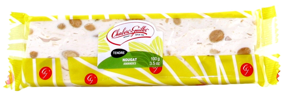 NOUGAT TENDRE 15% AMANDE 100g