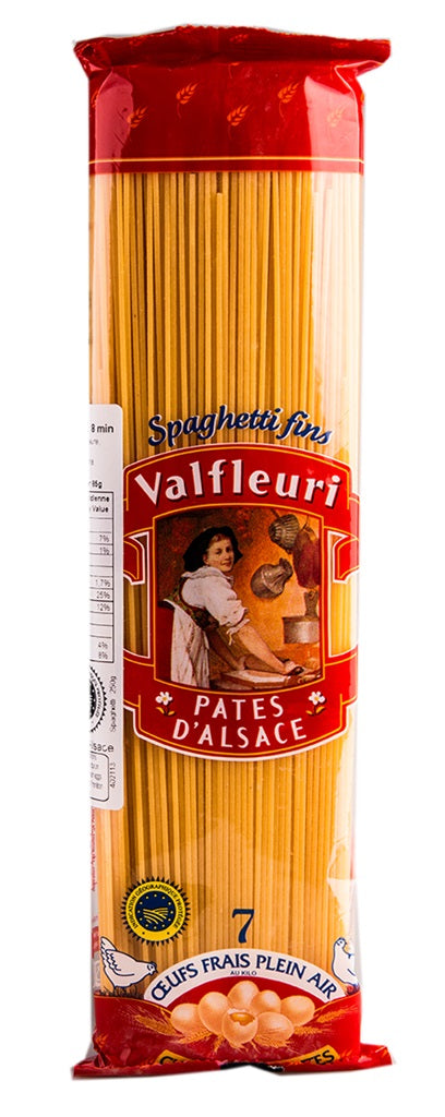 PÂTES VALFLEURI SPAGHETTI 250G