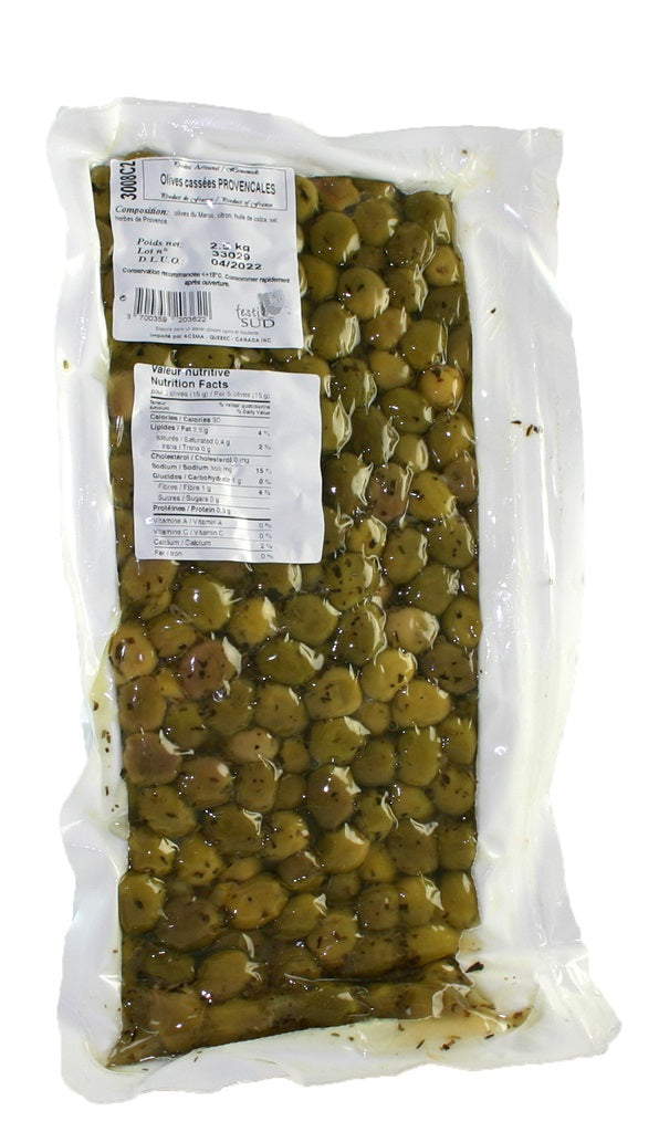 FESTI SUD CRACKED PROVENÇAL OLIVES 2.5KG