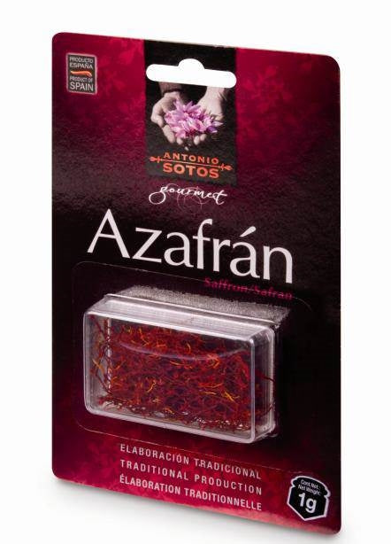 ÉPICES SOTOS SAFRAN CARTE 1G