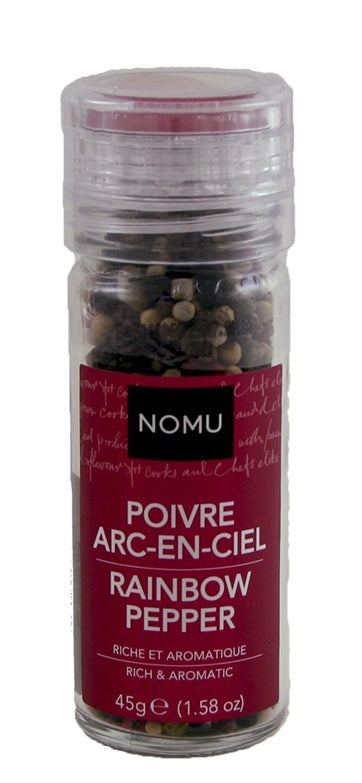 ÉPICES NOMU MOULIN POIVRE ARC-EN-CIEL 46G