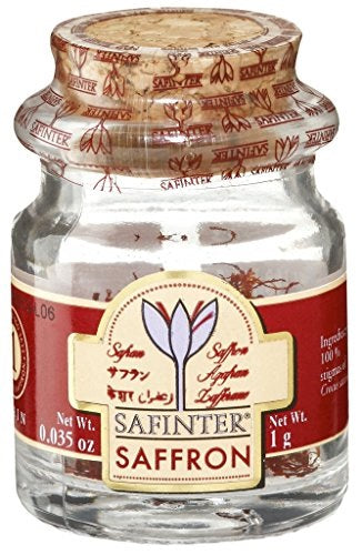 SAFINTER SAFFRON SPICES GLASS JAR 1G
