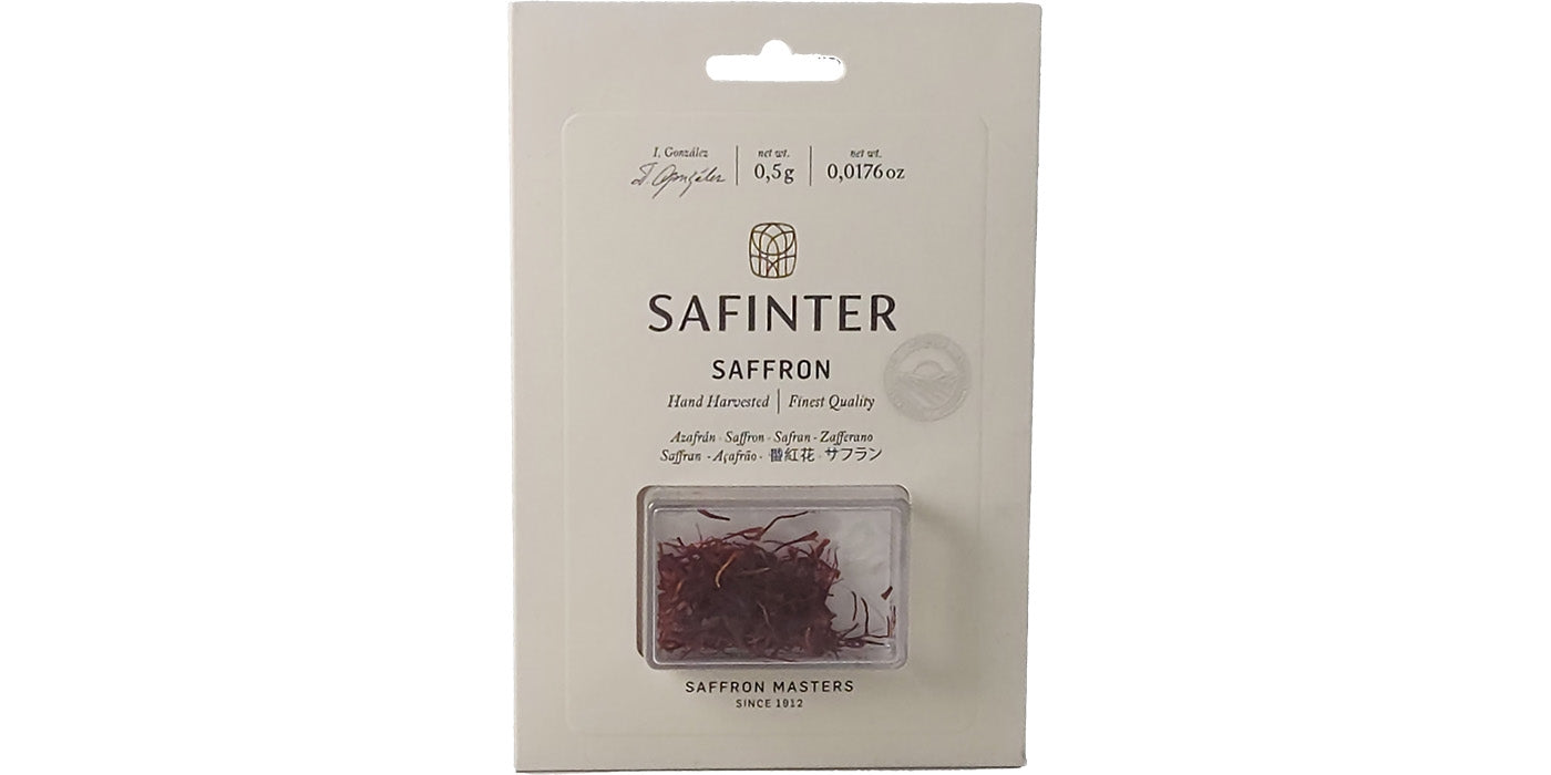 ÉPICES SAFINTER SAFRAN CARTE 0.5G
