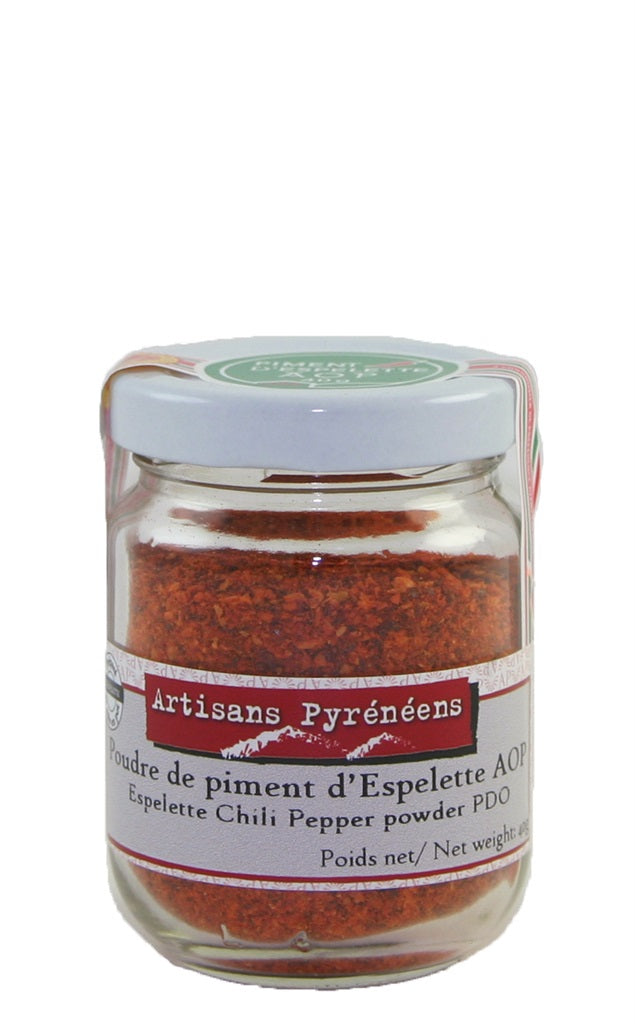 PIMENT D'ESPELETTE EN POUDRE 40G