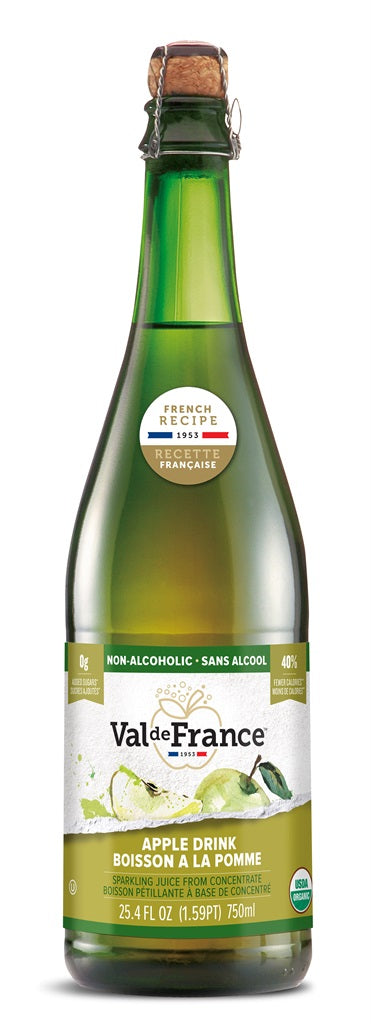 SPARKLING JUICE VAL DE FRANCE APPLE 750ML