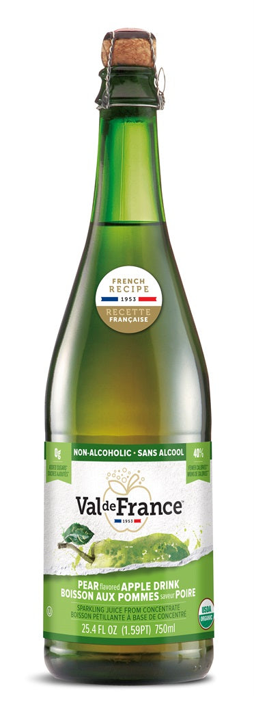 VAL DE FRANCE SPARKLING PEAR JUICE 750ML