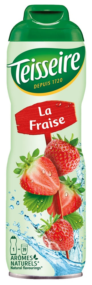 TEISSEIRE STRAWBERRY SYRUP 600ML