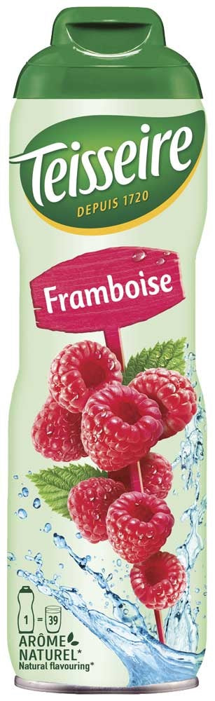 TEISSEIRE RASPBERRY SYRUP 600ML