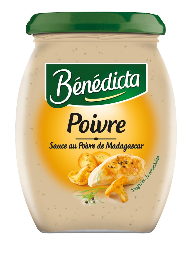 SAUCE BENEDICTA AUX POIVRES 260G