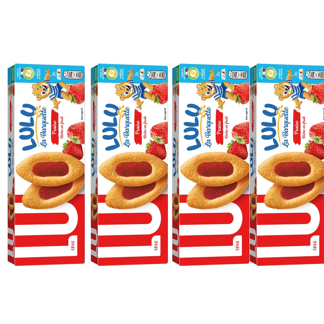 COOKIES LU SPONGECAKE STRAWBERRY 120G
