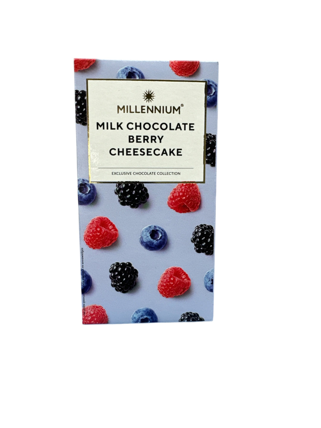 Millennium Milk Chocolate Berry Cheesecake 100g