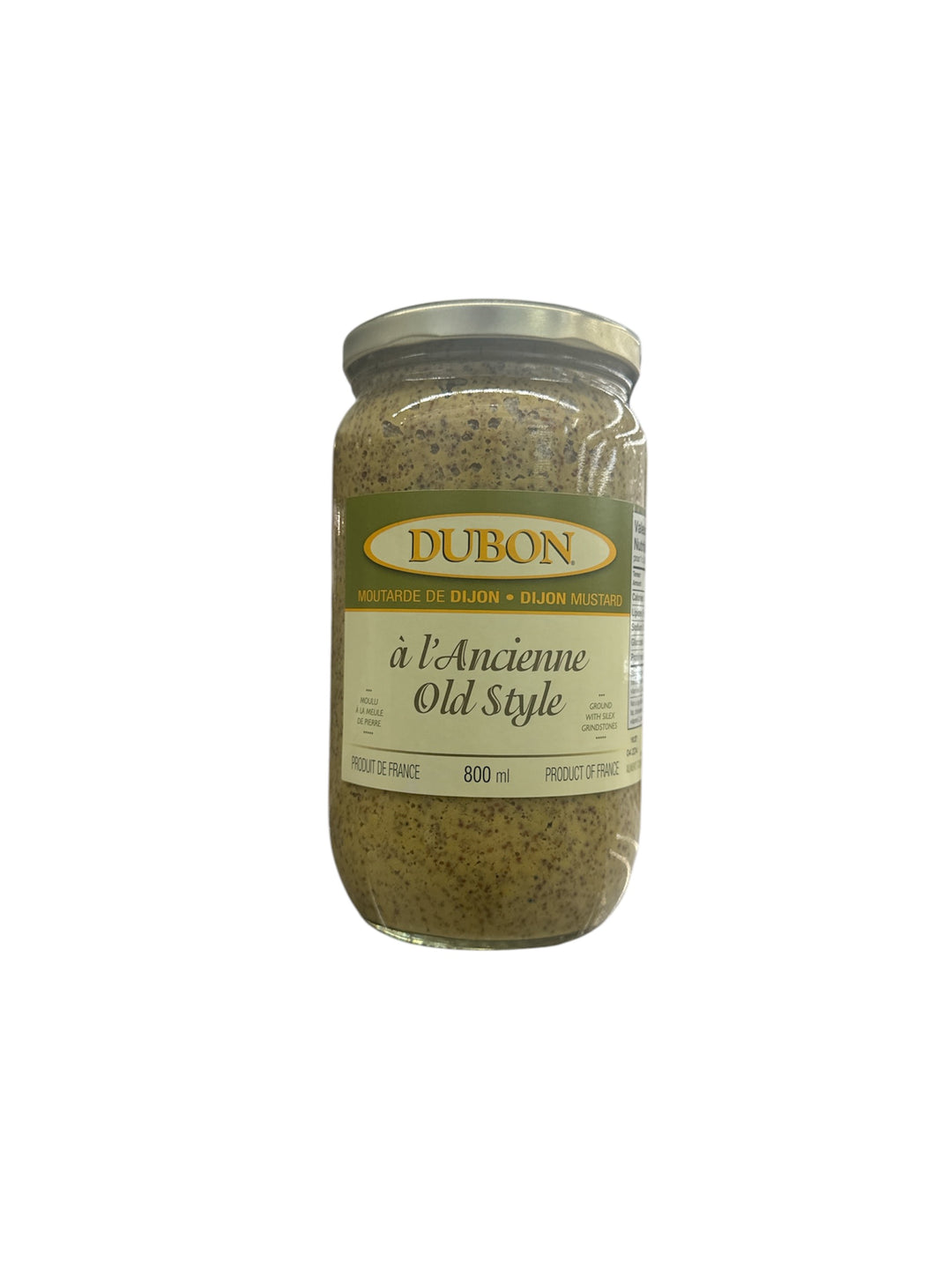 Old-fashioned Dijon mustard 800ml