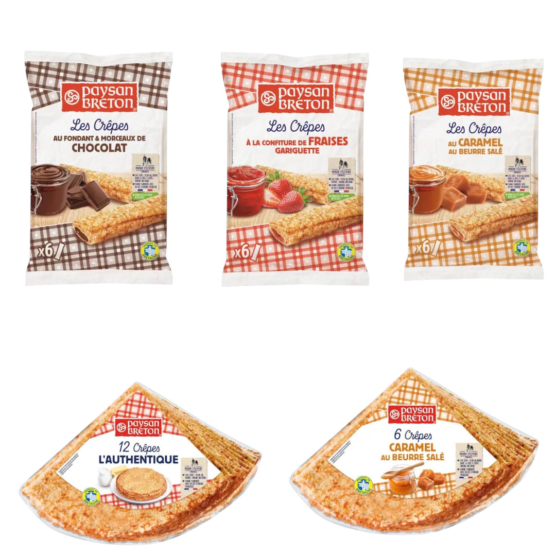 Surprise Kit – 10 Varieties of Breton Peasant Crêpes