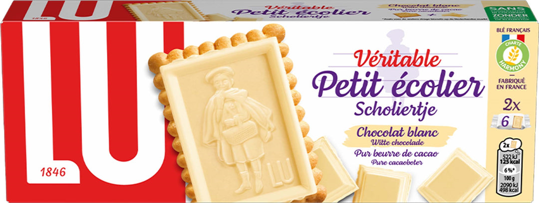 LU LITTLE SCHOOL WHITE CHOCOLATE COOKIES 150G