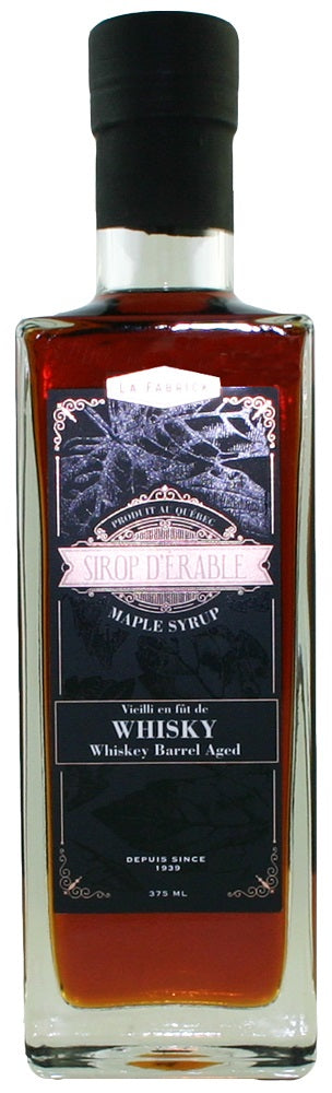 SIROP LA FABRICK D'ÉRABLE AU WHISKY 375ML