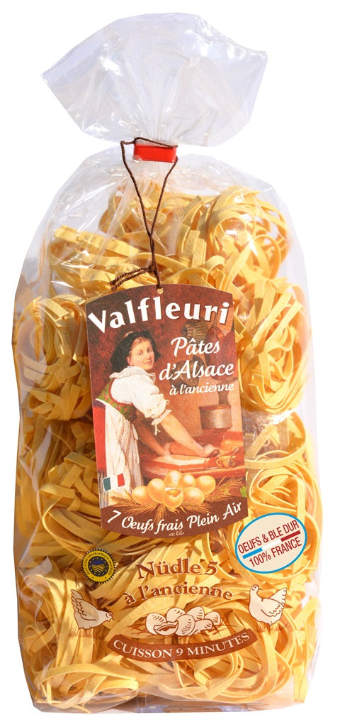 PÂTES VALFLEURI À L'ANCIENNE NIDS 5MM 500G
