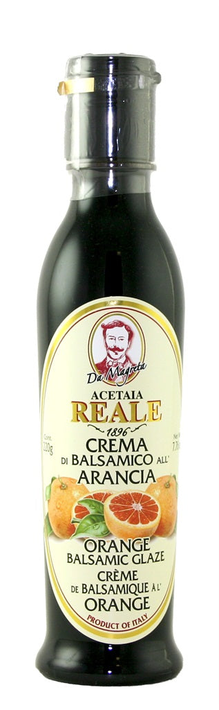 VINAIGRE BALSAMIQUE REALE GLAZE ORANGE 220G