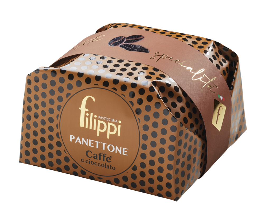 PANETTONE WITH COFFEE AND CHOCOLATE 500G