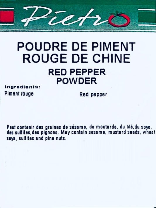 Chinese red pepper powder 30g