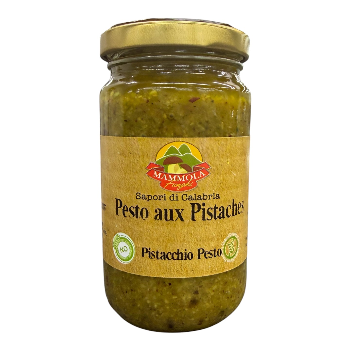 PISTACHIO PESTO 200G – MAMMOLA | ITALIAN PESTO