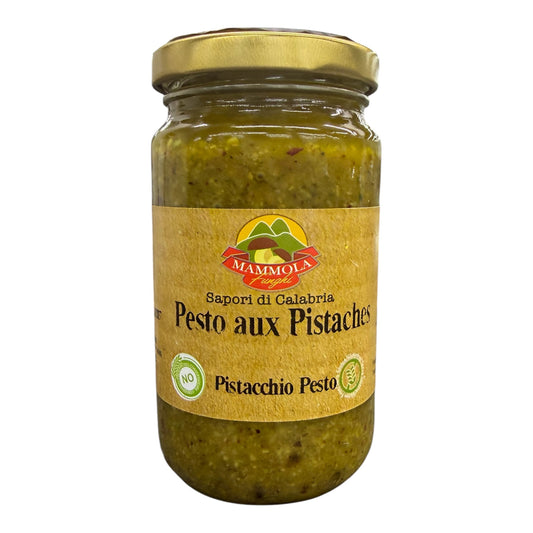 PISTACHIO PESTO 200G – MAMMOLA | ITALIAN PESTO