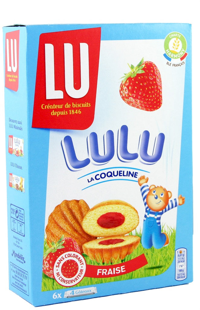 Lulu La Coqueline fraise 165g