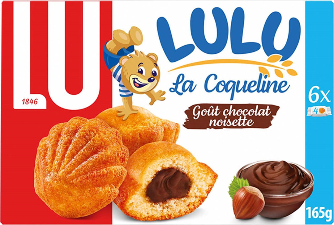 Lulu La Coqueline Chocolate Hazelnut – 165g – LU