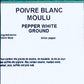 Ground white pepper 25g