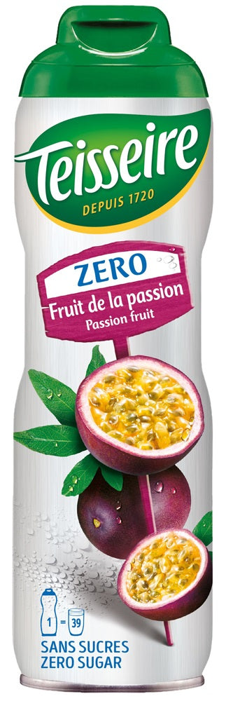 TEISSEIRE SYRUP 0% Sugar Free PASSION FRUITS 600ML