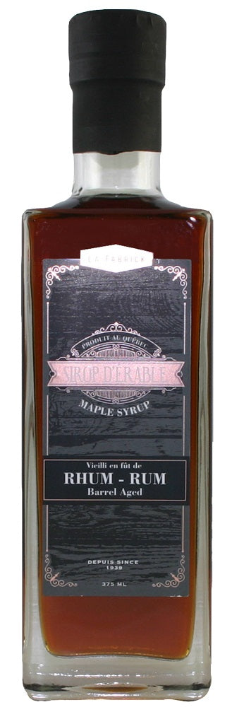 LA FABRICK MAPLE SYRUP WITH RUM 375ML