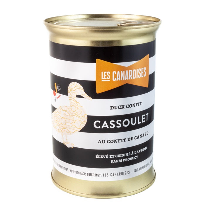 CANARDISES CASSOULET WITH DUCK CONFIT 2 PORTIONS 850G