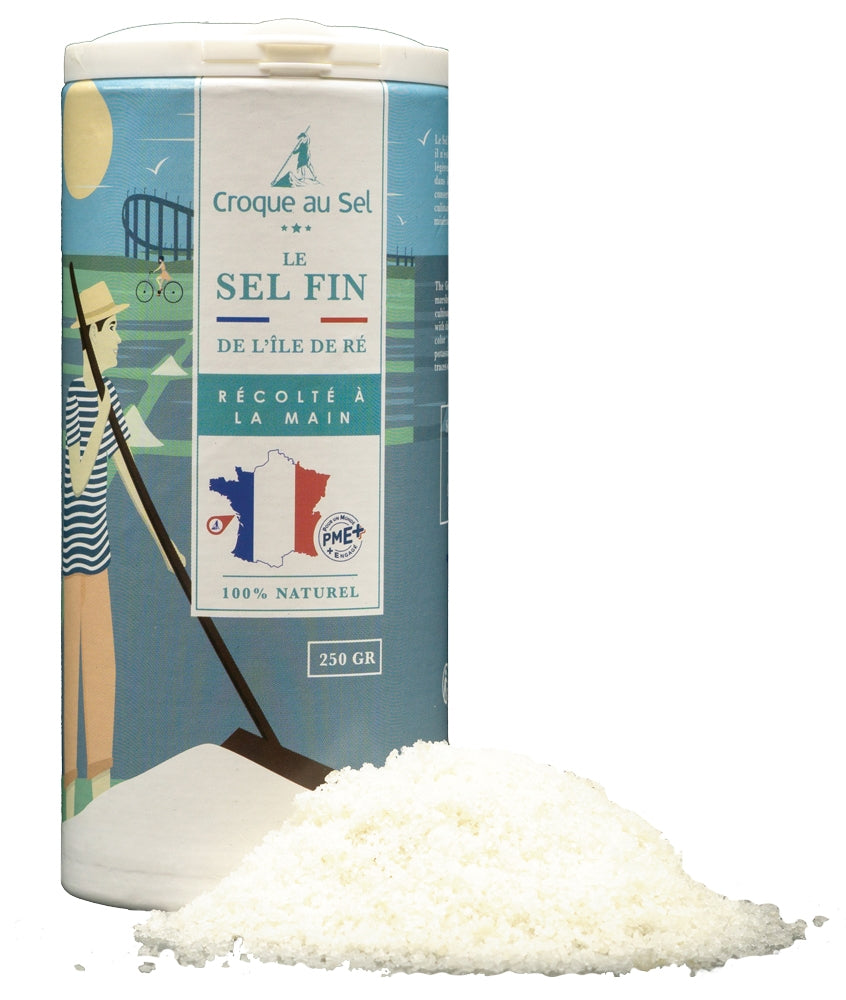 SEL ESPRIT DU SEL GRIS FIN SALIÈRE 250G