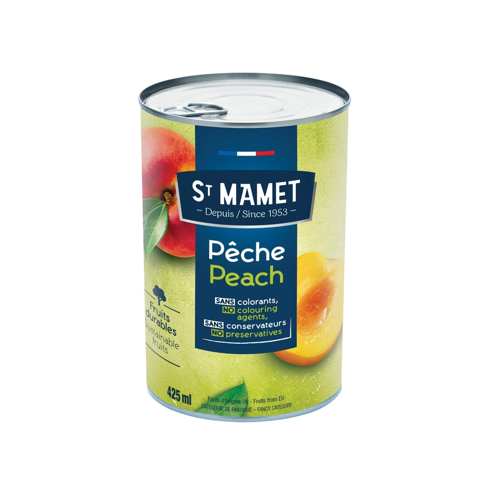 FRUITS ST-MAMET DEMI PÊCHES 425ML