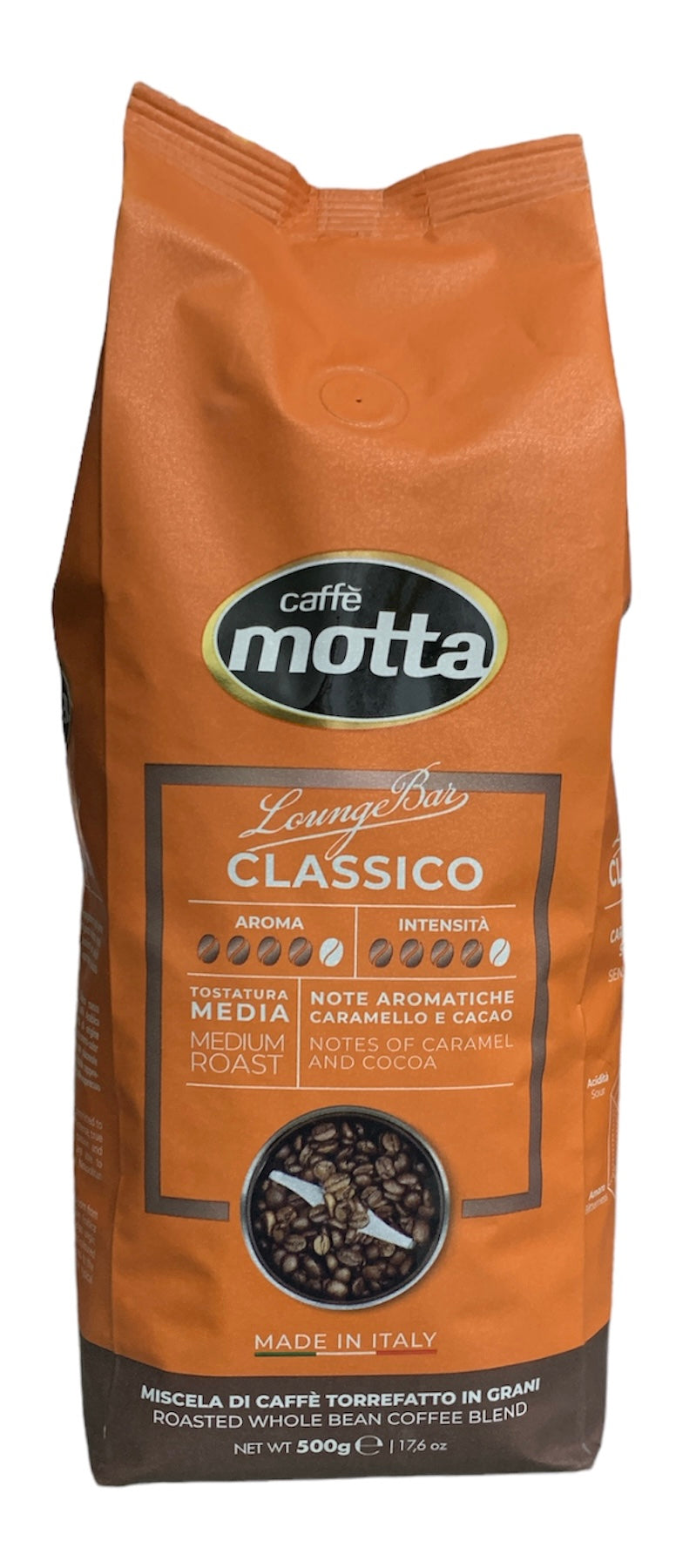 Caffe Motta Classico  Café En Grains 500g