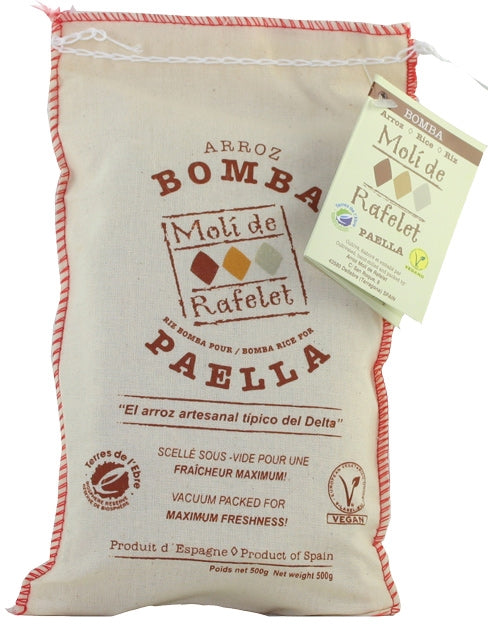 RAFELET RICE BOMBA PAELLA 500G